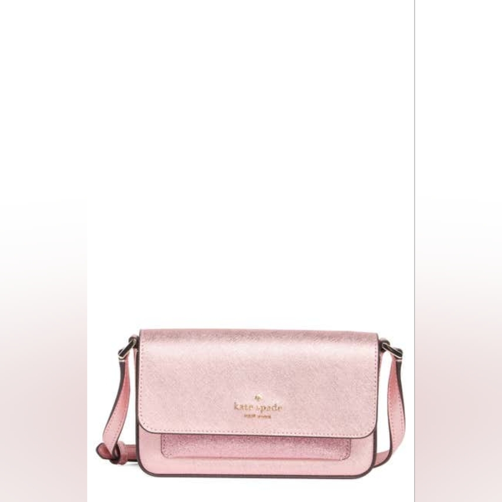 Kate Spade New York glimmer boxed crossbody duo, One Size, MITTEN PINK